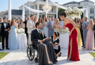 I pretended the accident had broken my bones, so I sat silently in my wheelchair and watched my fiancée laugh mockingly in front of everyone. “Look at you,” she sneered, leaning closer. “Now you’re nothing—just a useless cripple.” No one defended me. Only the maid knelt beside me,